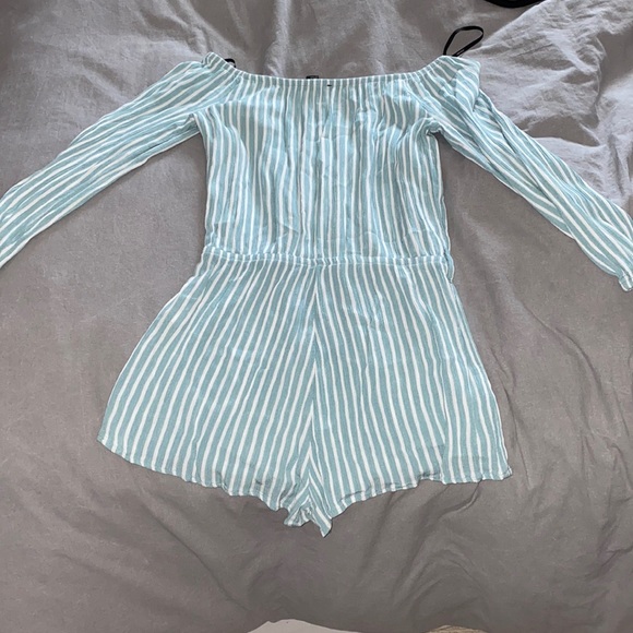 Forever 21 blue and white striped jumper - Picture 1 of 2